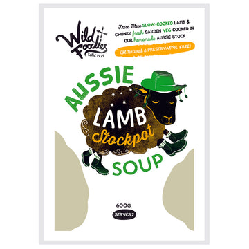 Wild Foodies Aussie Lamb Stockpot Soup  6x600g
