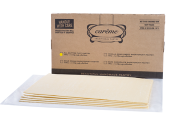 Carême Foodservice Butter Puff Pastry Sheets 2.5kg
