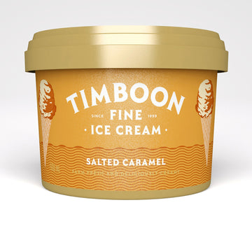 Timboon Salted Caramel Ice Cream 6x500ml