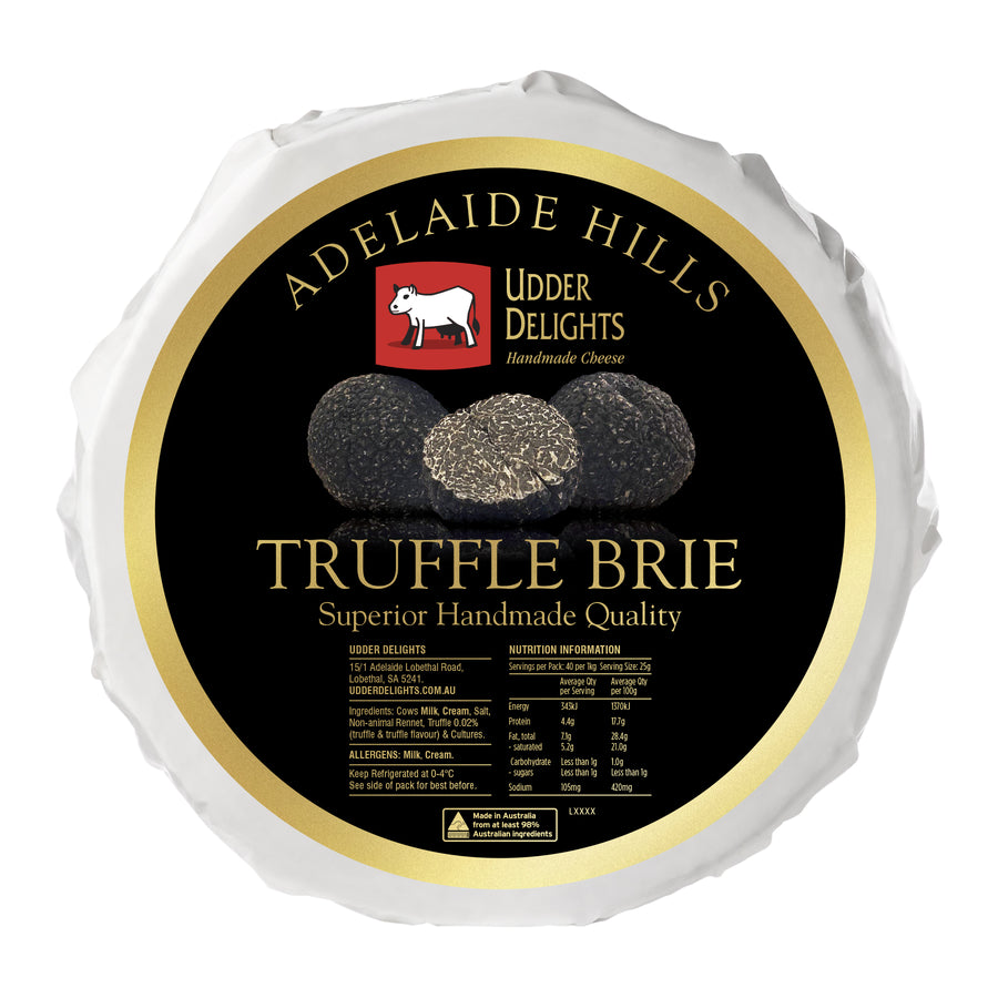 Adelaide Hills Truffle Brie 2x1kg