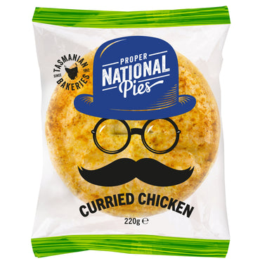 National Pies Curried Chicken Pie 12x220g