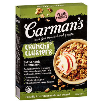 Carman's Baked Apple & Cinnamon Clusters 5x500g