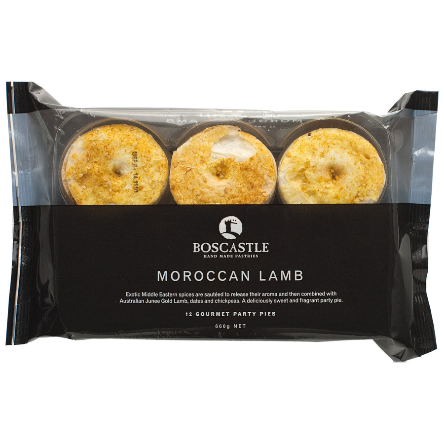 Boscastle Moroccan Lamb Pie 4x660g