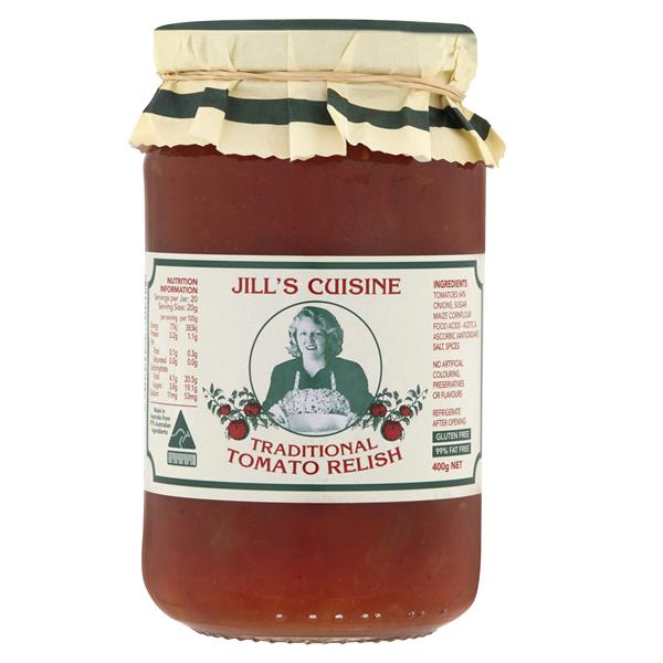 Jill's Cuisine Traditional Tomato Relish - Bellco Group Fine Food Distributers