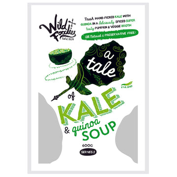 Wild Foodies Kale & Quinoa Soup 6x600g