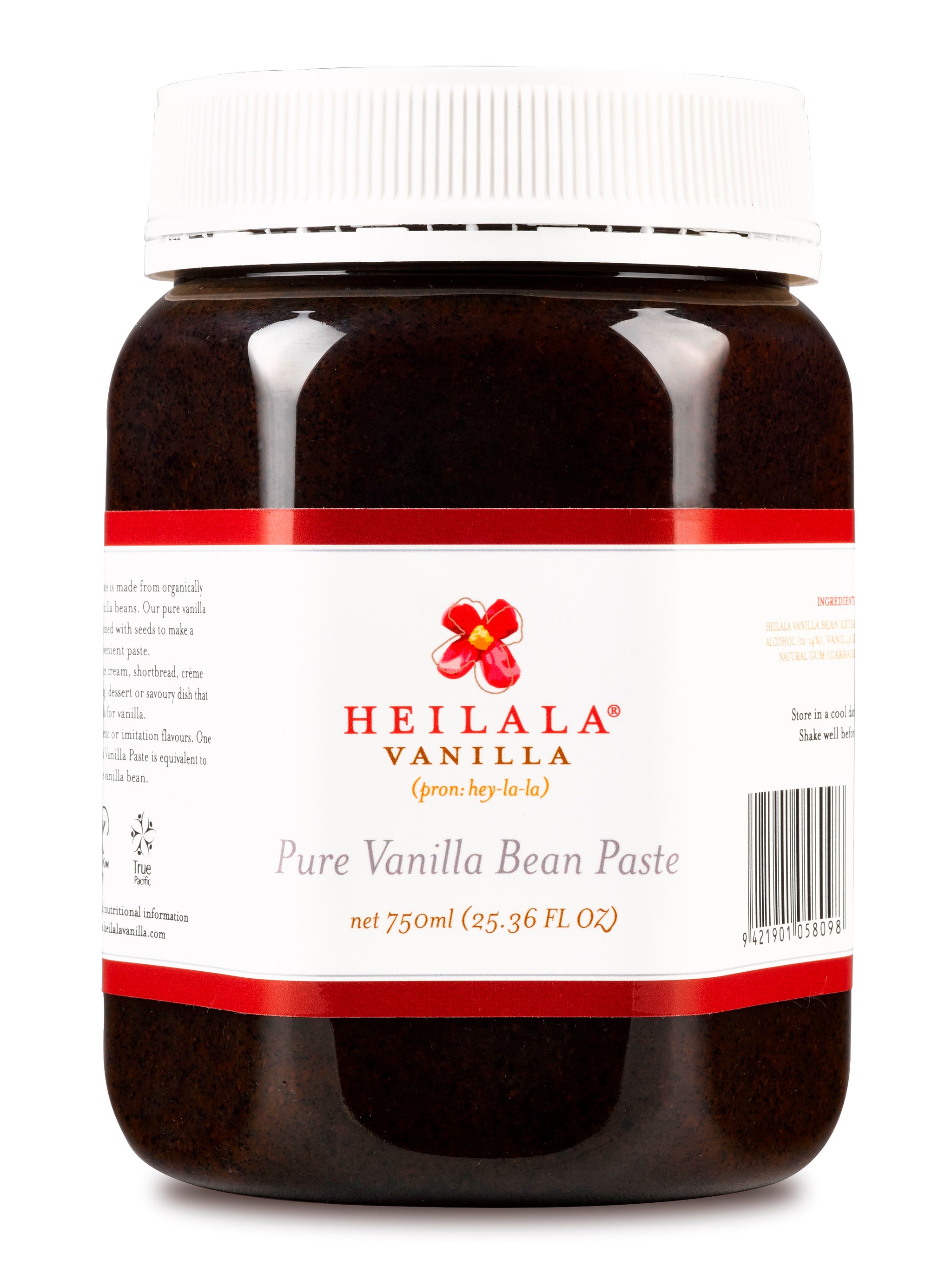 Heilala Vanilla Bean Paste 750ml Bellco