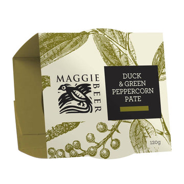 Maggie Beer Duck & Green Peppercorn Pate - Bellco Group Fine Food Distributers