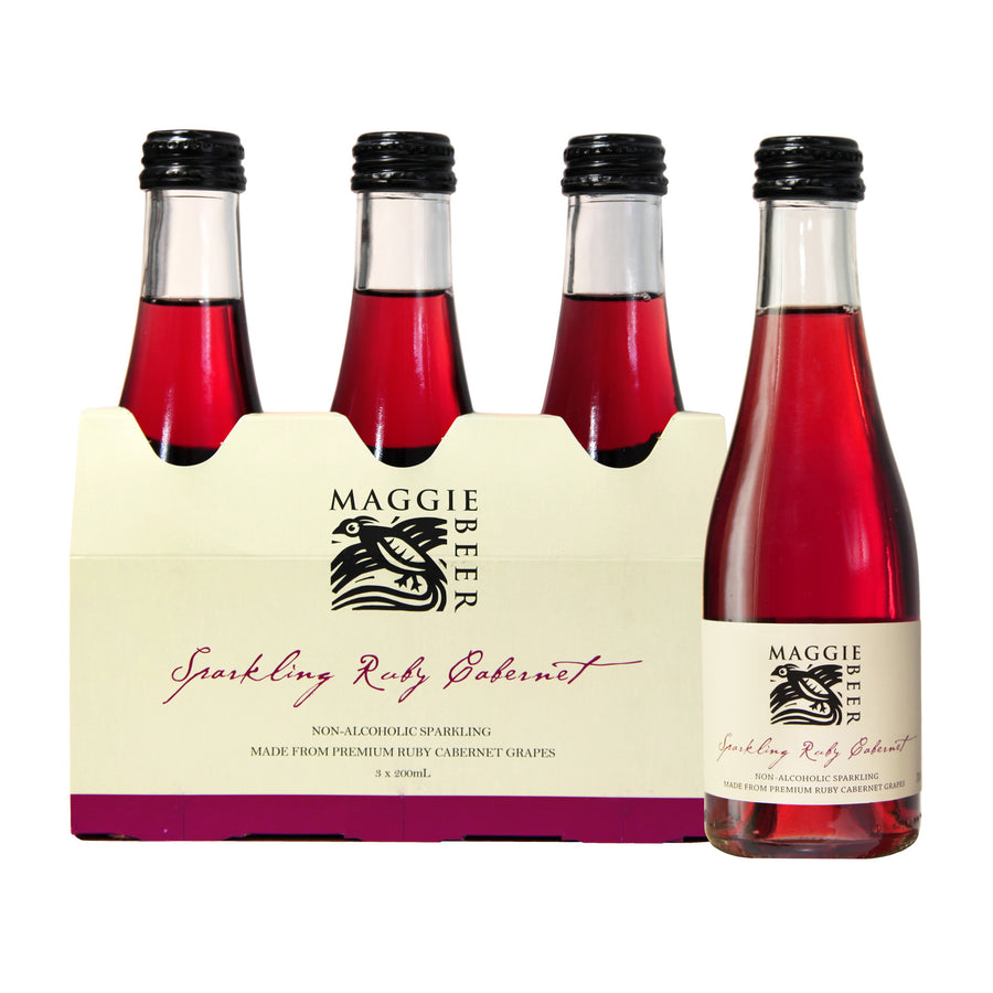 Maggie Beer Sparkling Ruby Cabernet Piccolo 3x200ml
