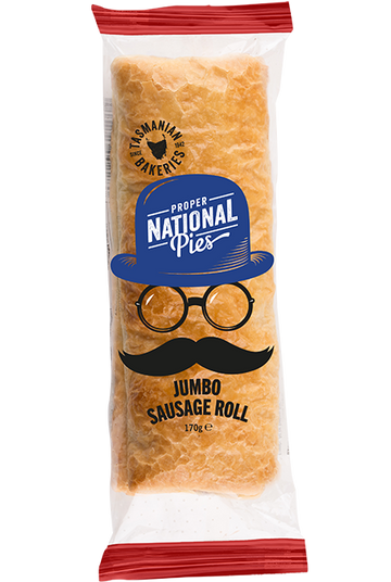 National Pies Jumbo Sausage Roll 20x170g