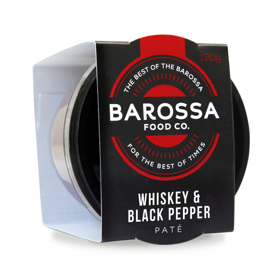 Barossa Whisky Pepper Pate 6x120g