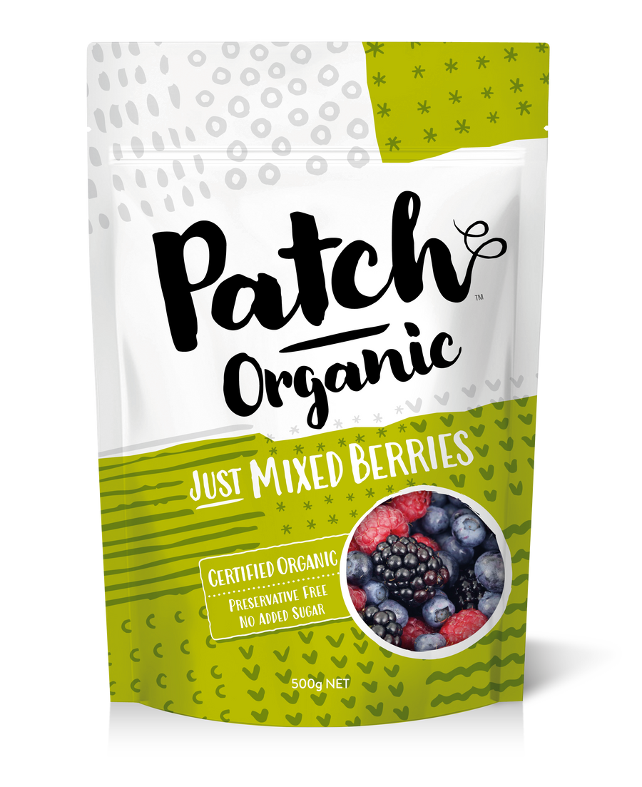 Patch Organic Mixed Berries 6x500g