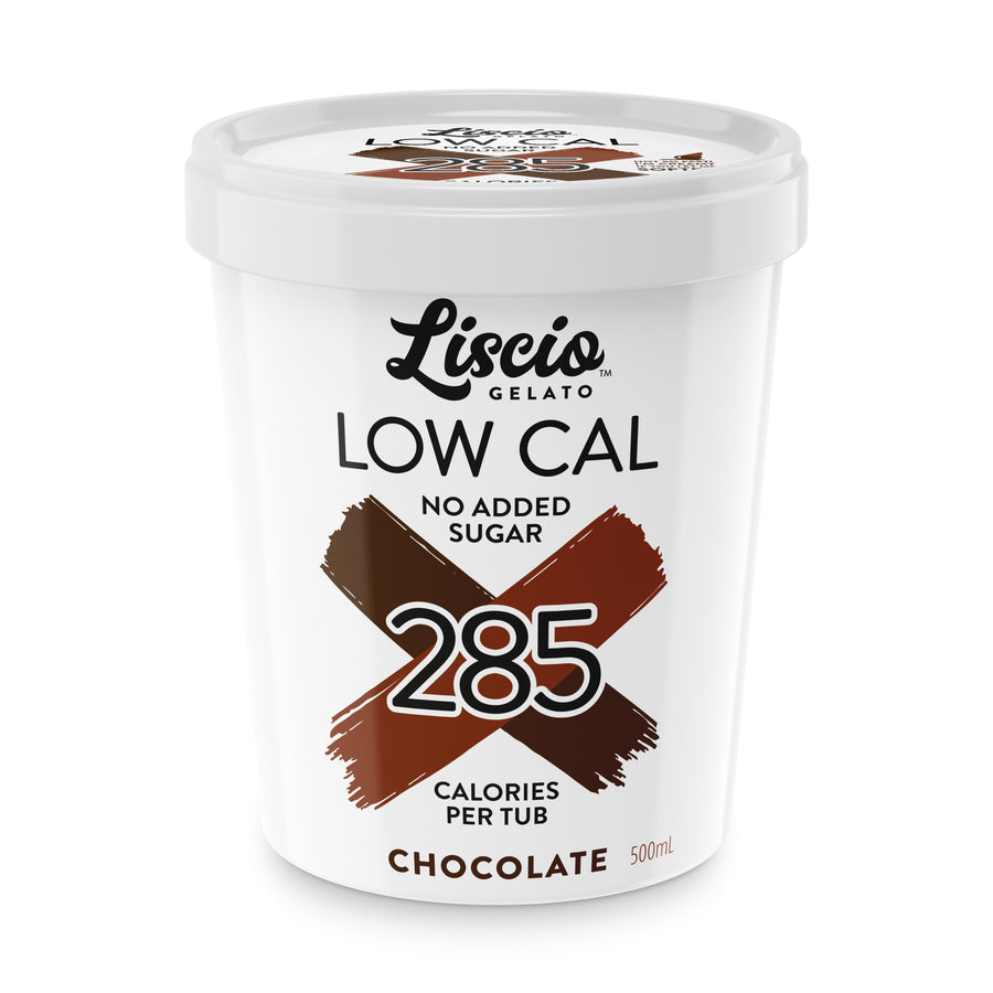 Liscio Low Cal Chocolate Gelato 6x500ml
