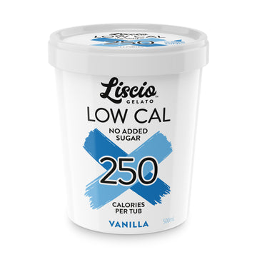 Liscio Low Cal Vanilla Gelato 6x500ml