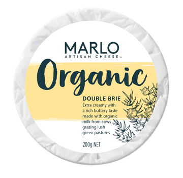 Marlo Organic Double Brie 6x200g