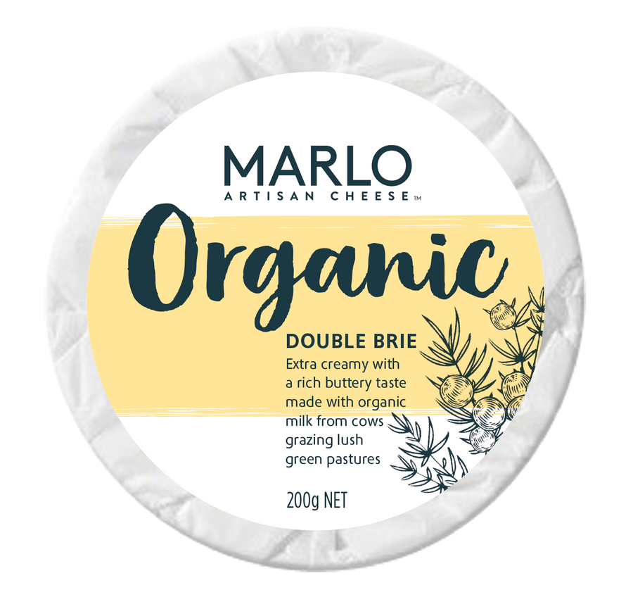 Marlo Organic Double Brie 6x200g