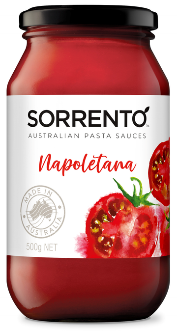 Sorrento Napoletana Pasta Sauce 6x500g